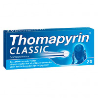 Таблетки от головной боли THOMAPYRIN CLASSIC Schmerztabletten 20 шт THOMAPYRIN