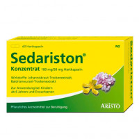 Капсулы для успокоения нервов SEDARISTON Konzentrat Hartkapseln 60 шт Aristo Pharma