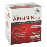 Пищевая добавка с L-аргинином ARGININ PLUS Vitamin B1+B6+B12+Folsäure Sticks 60X5.9 гр Avitale