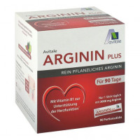 Пищевая добавка с L-аргинином ARGININ PLUS Vitamin B1+B6+B12+Folsäure Sticks 90X5.9 гр Avitale
