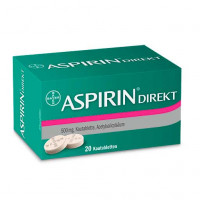 Таблетки жевательные Аспирина ASPIRIN Direkt Kautabletten 20 шт Bayer Таблетки жевательные Аспирина ASPIRIN Direkt Kautabletten 20 шт Bayer