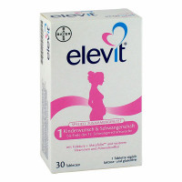 Таблетки для беременных до 12 недели ELEVIT 1 Kinderwunsch & Schwangerschaft Tabletten 30 шт Bayer