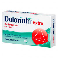 Средство от боли DOLORMIN Extra Filmtabletten 20 таблеток Dolormin