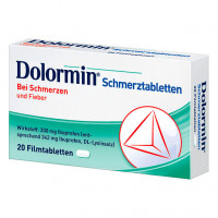 Средство от боли DOLORMIN Filmtabletten 20 таблеток Dolormin