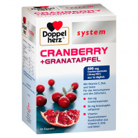 Препарат для имунной системы клюква и гранат DoppelHerz Cranberry+Granatapfel system 60 шт DoppelHerz Препарат для имунной системы клюква и гранат DoppelHerz Cranberry+Granatapfel system 60 шт DoppelHerz