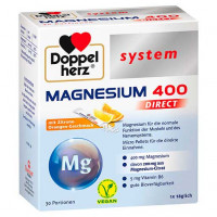 Гранулы с магнием DOPPELHERZ Magnesium 400 DIRECT system Pellets 30 шт DoppelHerz
