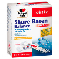 Микрогранулы для поддержания кислотно-щелочного баланса Säure-Basen Balance DIRECT в пакетиках 20 шт DoppelHerz Микрогранулы для поддержания кислотно-щелочного баланса Säure-Basen Balance DIRECT в пакетиках 20 шт DoppelHerz
