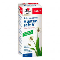 Сироп от кашля DOPPELHERZ Spitzwegerich Hustensaft V 150 мл DoppelHerz