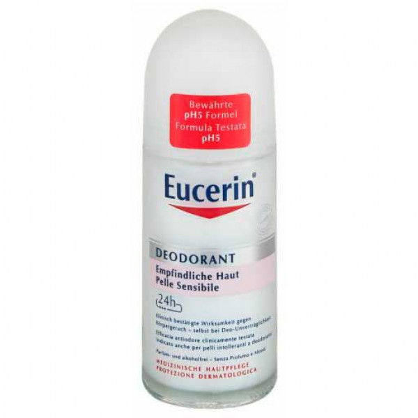 Дезодорант шариковый EUCERIN Deodorant Roll-on 24 h 50 мл EUCERIN Дезодорант шариковый EUCERIN Deodorant Roll-on 24 h 50 мл EUCERIN