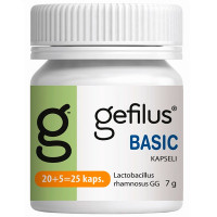 Капсулы с молочнокислыми бактериями Gefilus LGG Basic 20 шт. Gefilus