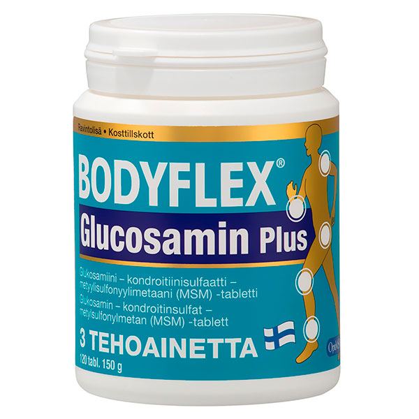 Витамины для суставов Bodyflex Glucosamine Plus 120 таблеток Hankintatukku Витамины для суставов Bodyflex Glucosamine Plus 120 таблеток Hankintatukku