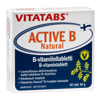 Витамины Vitatabs Active B Natural 60 таблеток Hankintatukku