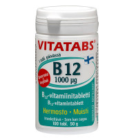 Витамины Vitatabs B12 1000 мкг 100 таблеток Hankintatukku
