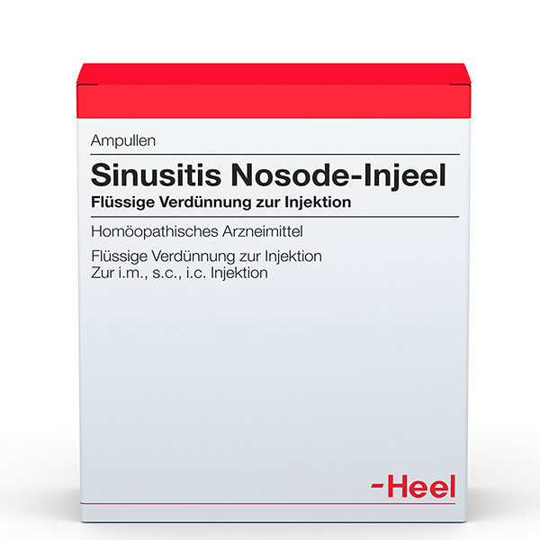 Гомеопатическое лекарственное средство SINUSITIS Nosode Injeel Ampullen 100 шт heel Гомеопатическое лекарственное средство SINUSITIS Nosode Injeel Ampullen 100 шт heel