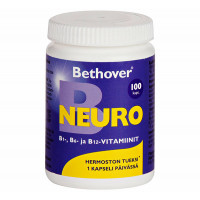 Комплекс NEURO B1 B6  B12 100 капсул BETHOVER