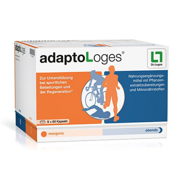 Препарат для быстрой регенерации спортсменов ADAPTOLOGES Kapseln 480 шт Loges Препарат для быстрой регенерации спортсменов ADAPTOLOGES Kapseln 480 шт Loges