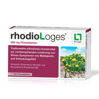 Препарат от стресса с корнем розы RHODIOLOGES 200 mg Filmtabletten 120 таблеток Loges