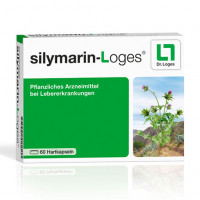 Препарат для печени с расторопшей SILYMARIN-Loges Hartkapseln 60 капсул Loges