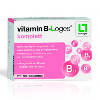 Комплекс витамина B VITAMIN B-LOGES komplett Filmtabletten 120 таблеток Loges