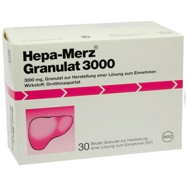 Препарат для лечения печени HEPA MERZ Granulat 3.000 Btl. 30 шт MERZ Pharmaceuticals Препарат для лечения печени HEPA MERZ Granulat 3.000 Btl. 30 шт MERZ Pharmaceuticals
