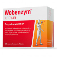 Препарат для иммунной системы WOBENZYM immun Tabletten 120 таблеток MUCOS Препарат для иммунной системы WOBENZYM immun Tabletten 120 таблеток MUCOS