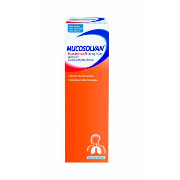 Препарат лазолван от кашля MUCOSOLVAN Saft 30 mg/5 ml 250 мл MUCOSOLVAN Препарат лазолван от кашля MUCOSOLVAN Saft 30 mg/5 ml 250 мл MUCOSOLVAN
