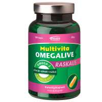 Рыбий жир для беременных MULTIVITA OMEGALIVE RASKAUS KAPS 100 капсул MultiVita