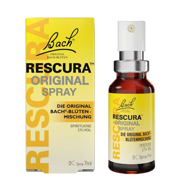 Спрей смеси Оригинальные цветы Баха BACHBLÜTEN Original Rescura Spray m.Alkohol 7 мл Nelsons Спрей смеси Оригинальные цветы Баха BACHBLÜTEN Original Rescura Spray m.Alkohol 7 мл Nelsons