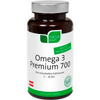 Рыбий жир NICAPUR Omega-3 Premium 700 Kapseln 60 шт NICAPUR