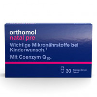 Пищевая добавка для беременных ORTHOMOL Natal pre Kapseln 30 шт ORTHOMOL