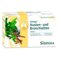 Чай от кашля и простуды SIDROGA Husten- und Bronchialtee Filterbeutel 20 шт SIDROGA