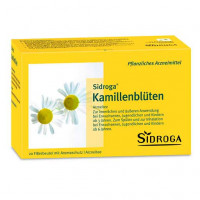 Чай с ромашкой для желудка SIDROGA Kamillenblüten Tee Filterbeutel 20 шт SIDROGA