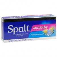 Обезболивающие капсулы от мигрени SPALT Migräne Weichkapseln 20 шт Spalt