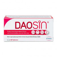 Фермент для расщепления гистамина в кишечнике DAOSIN Tabletten 60 таблеток Stada