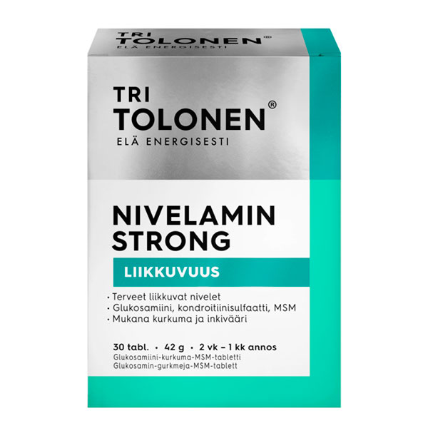 Витамины Nivelamin Strong для суставов 30 таблеток Tri Tolonen Витамины Nivelamin Strong для суставов 30 таблеток Tri Tolonen
