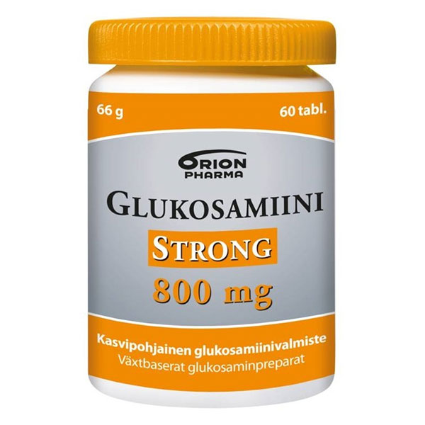 Витамины для суставов с глюкозамином GLUKOSAMIINI STRONG 800 mg 60 таблеток Orion Витамины для суставов с глюкозамином GLUKOSAMIINI STRONG 800 mg 60 таблеток Orion