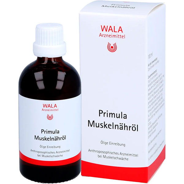 Масло примулы для мышц и кожи PRIMULA MUSKELNÄHRÖL 100 мл WALA Масло примулы для мышц и кожи PRIMULA MUSKELNÄHRÖL 100 мл WALA