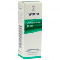 Капли для глаз с чистотелом CHELIDONIUM AUGENTROPFEN Rh D 4 10 мл Weleda