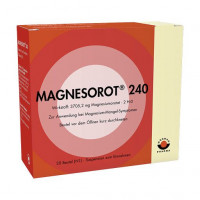 Магний для работы мышц MAGNESOROT 240 Beutel 20 шт Worwag