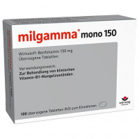 Для нервной системы витаминов В1 MILGAMMA mono 150 überzogene Tabletten 100 шт Worwag
