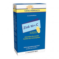 Пастилки с витамином С и цинком ZINK 10+C Lutschtabletten 24 шт Worwag Пастилки с витамином С и цинком ZINK 10+C Lutschtabletten 24 шт Worwag