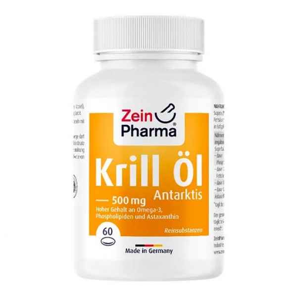 Капсулы с рыбьим жиром SUPERBA Krill Ol Kapseln 60 шт Zein Pharma Капсулы с рыбьим жиром SUPERBA Krill Ol Kapseln 60 шт Zein Pharma